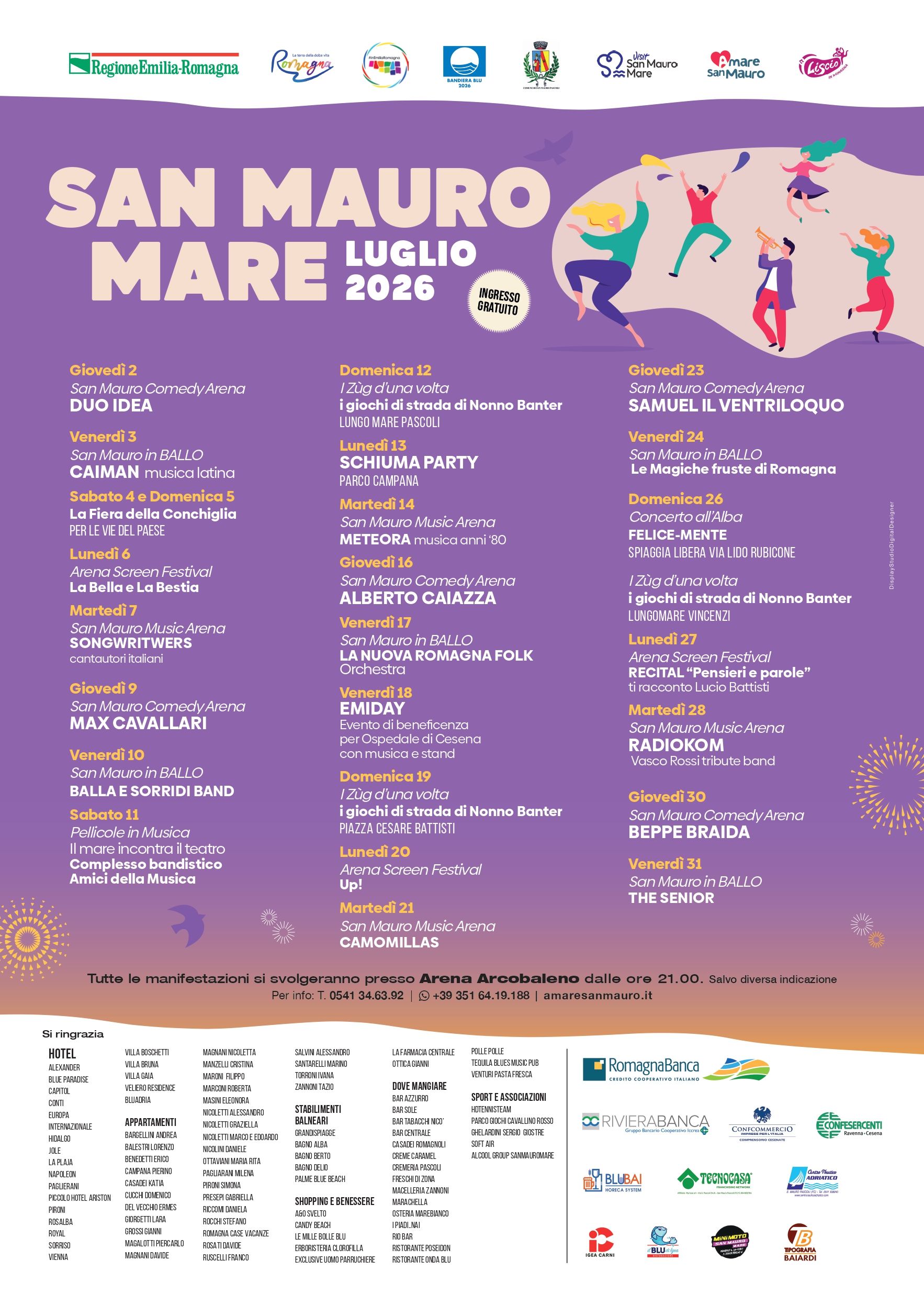 EVENTI LUGLIO