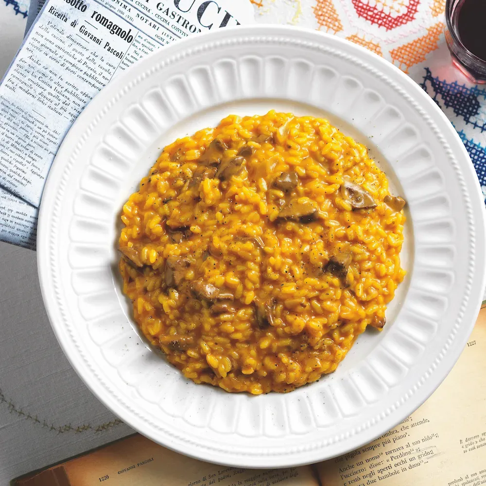 UNA RICETTA IN VERSI: IL RISOTTO ROMAGNOLESCO