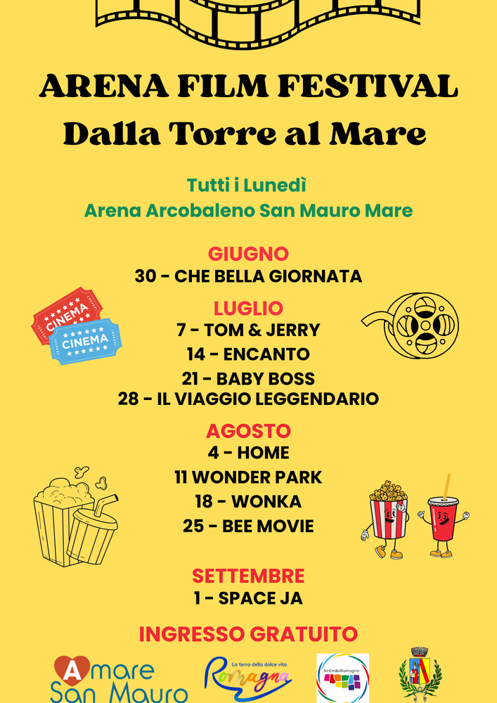 Immagine di ARENA FILM FESTIVAL - DALLA TORRE AL MARE