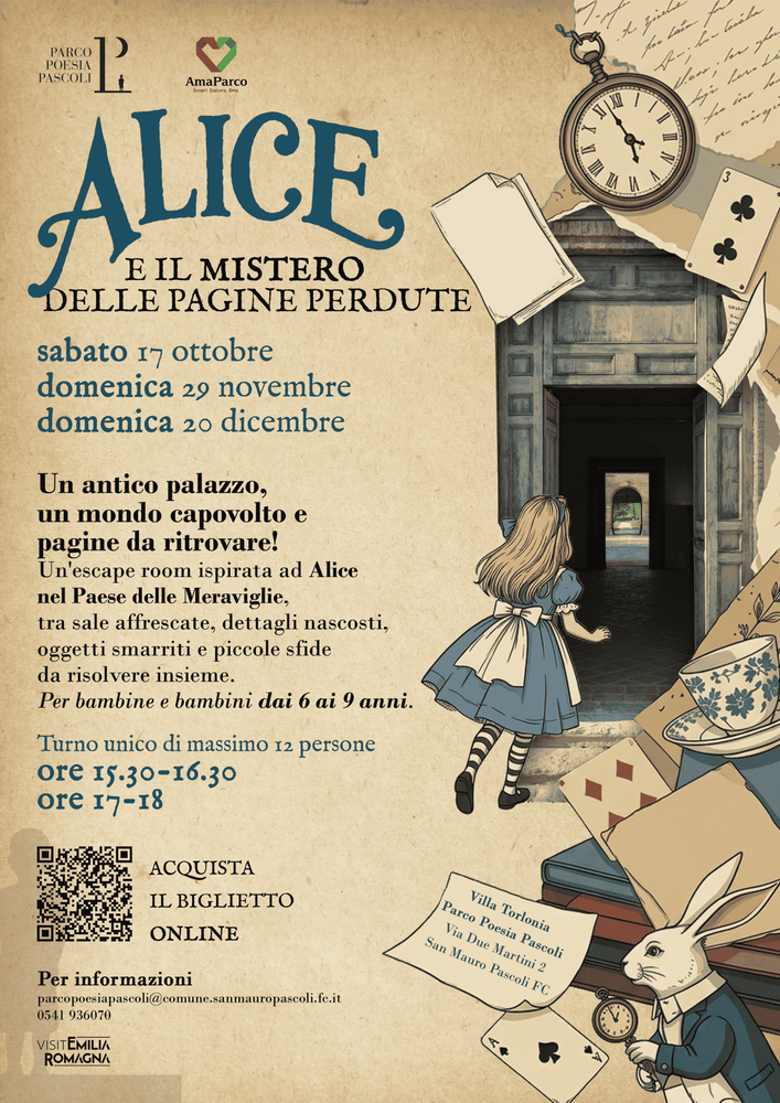 Immagine di ESCAPE VILLA TORLONIA – PARCO POESIA PASCOLI