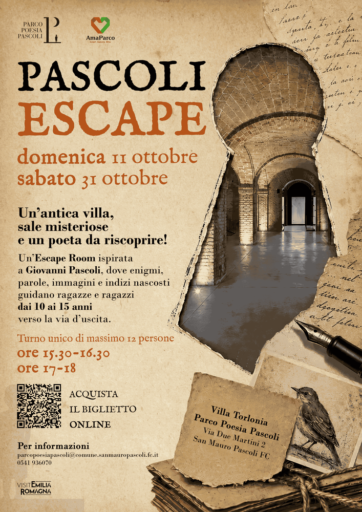 Immagine di PASCOLI ESCAPE - VILLA TORLONIA PARCO POESIA PASCOLI