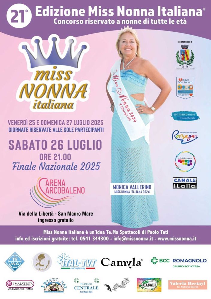 Immagine di MISS NONNA ITALIANA 2025