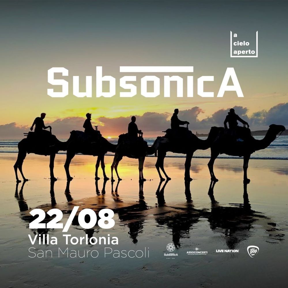 Immagine di SUBSONICA A VILLA TORLONIA!