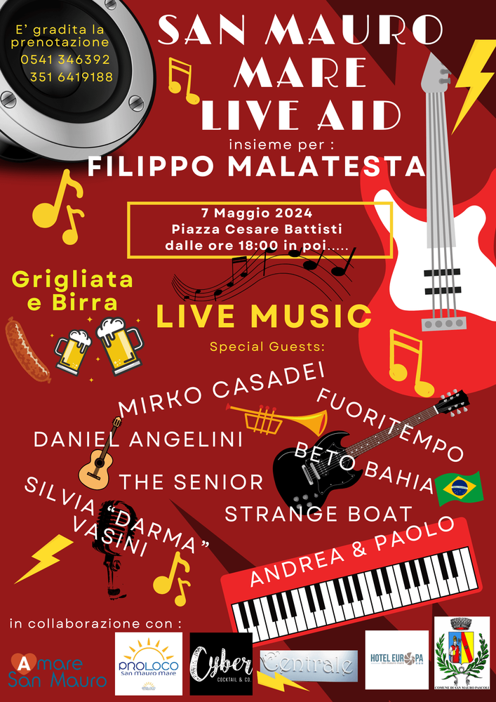 Immagine di SAN MAURO MARE LIVE AID
