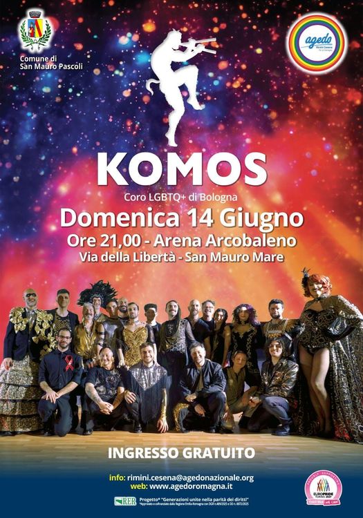 KOMOS LGBTQ+ Choir - 14 GIU 2026