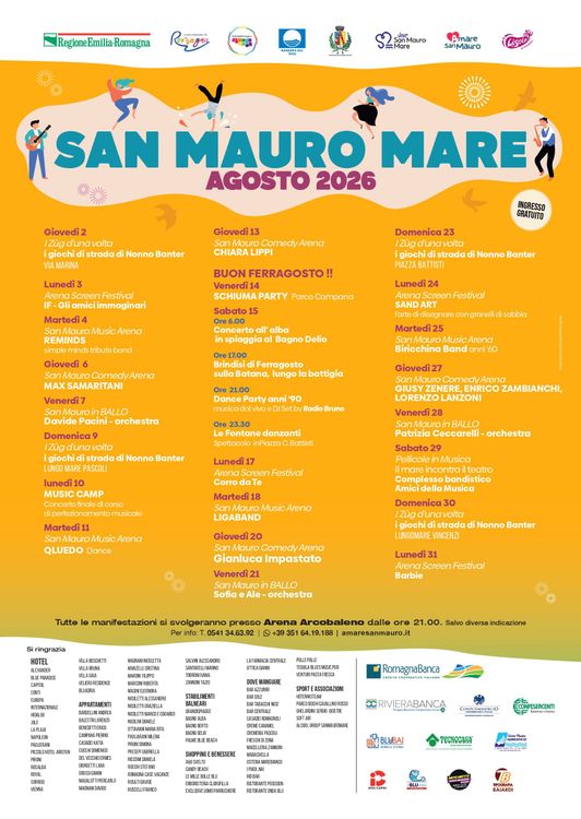 EVENTI AGOSTO