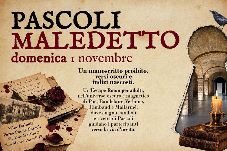PASCOLI MALEDETTO - VILLATORLONIA PARCO POESIA PASCOLI - 01 NOV 2026
