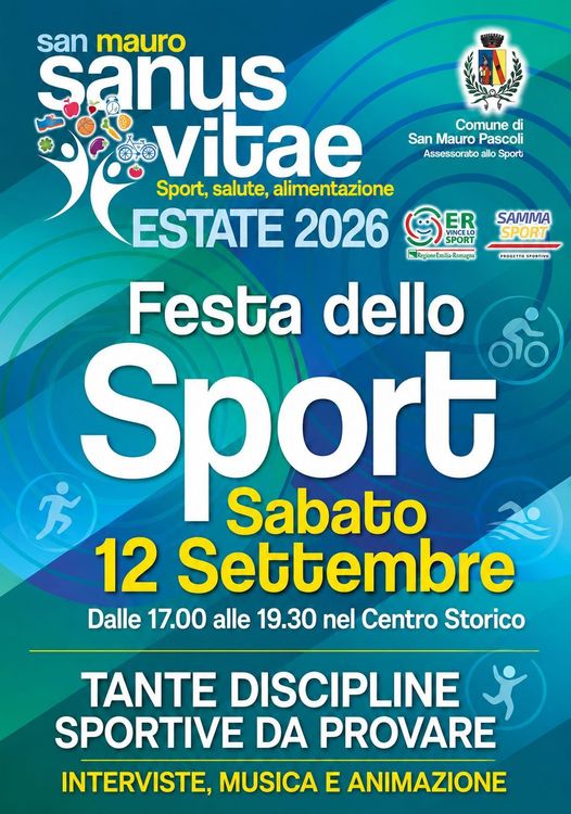 FESTA DELLO SPORT 2026 - 12 SET 2026 - Until 19 SEP