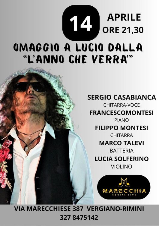Concerto Sergio Casabianca - "L'anno che verrà" - 12 GIU 2026